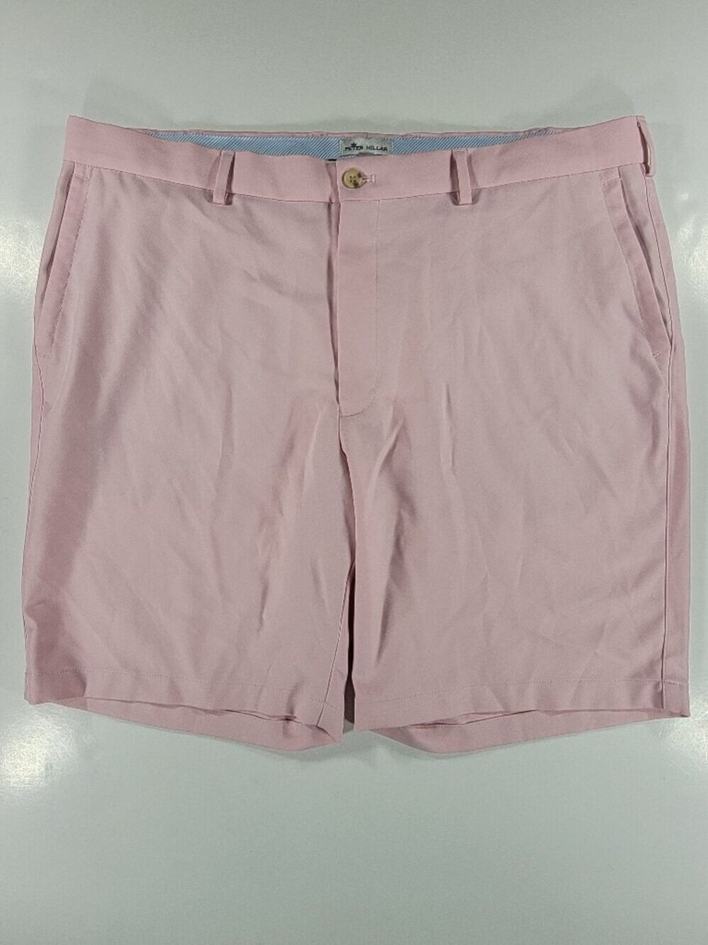 Peter Millar Salem Shorts Mens 40 Golf Performance Stretch Olde Cypress Pink